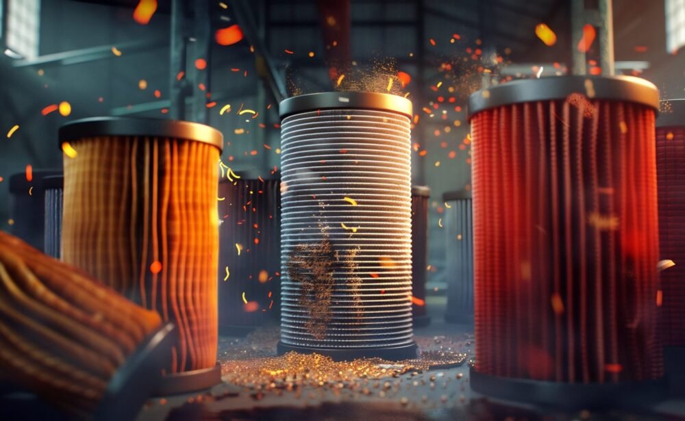 Industrial-grade filters for manufacturing, HVAC, and automotive industries by Belyons Industries